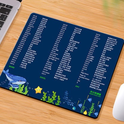 Square Computer Mouse Pad with Multiple Designs
