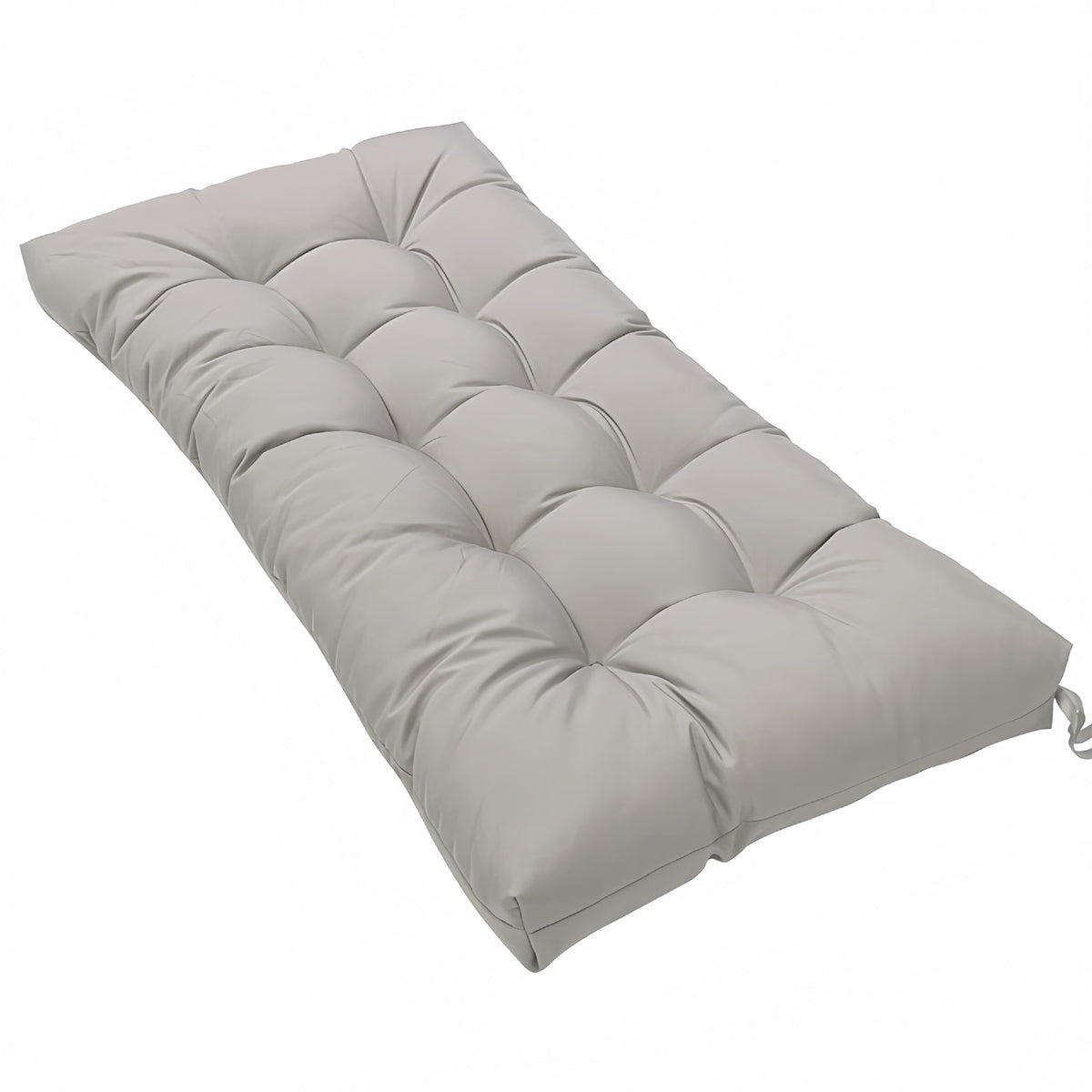 Square cornered bench cushion