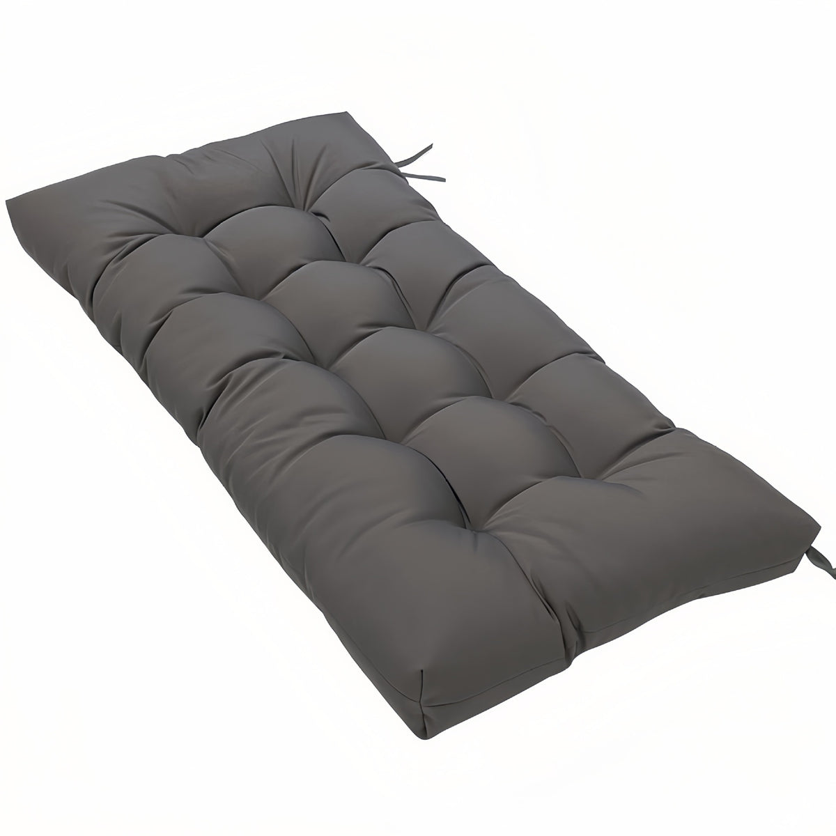 Square cornered bench cushion