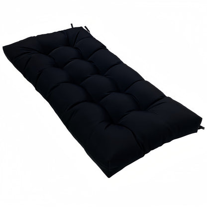 Square cornered bench cushion