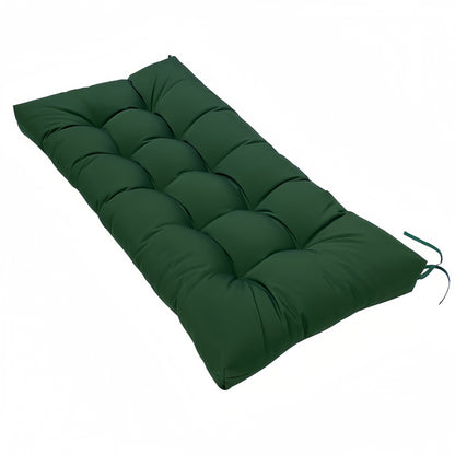 Square cornered bench cushion