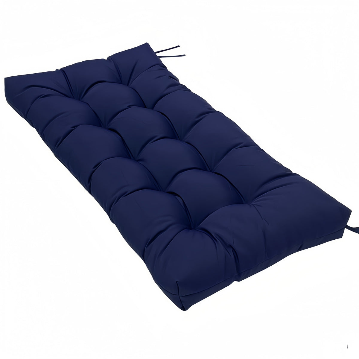 Square cornered bench cushion