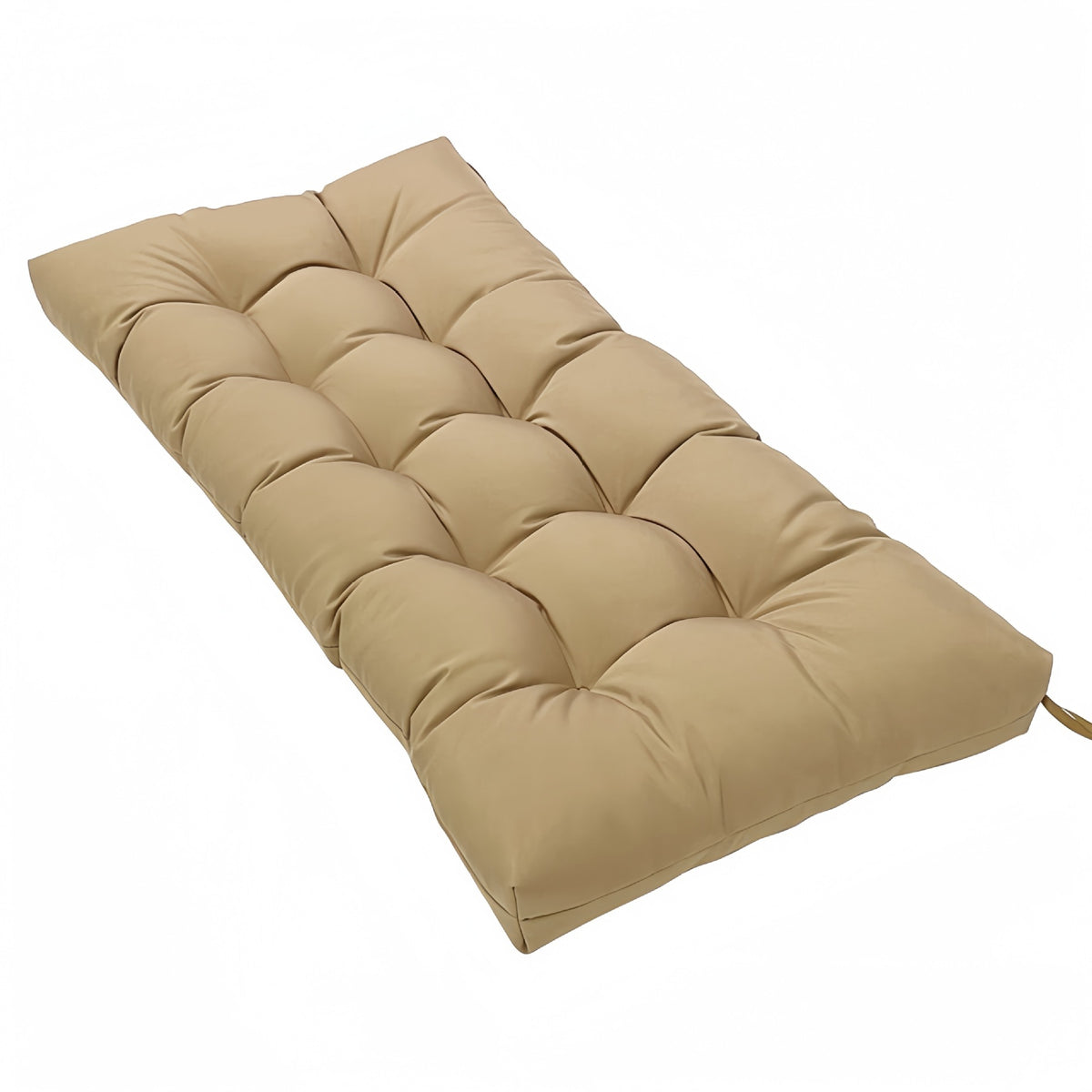 Square cornered bench cushion