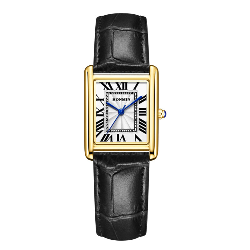 Square Couple Quartz Watch