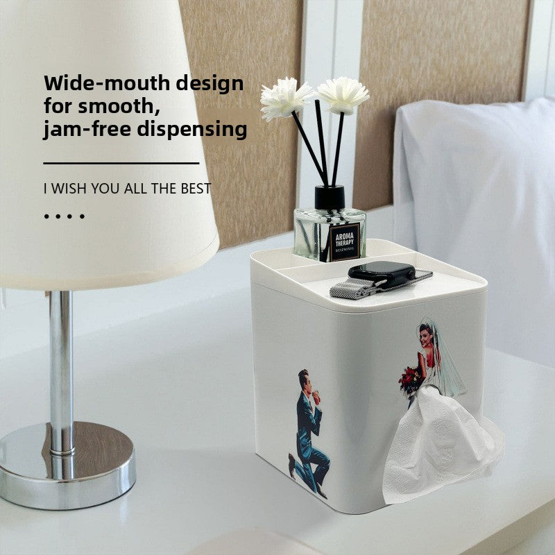 Square Creative Tissue Box