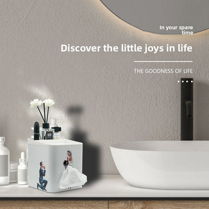 Square Creative Tissue Box