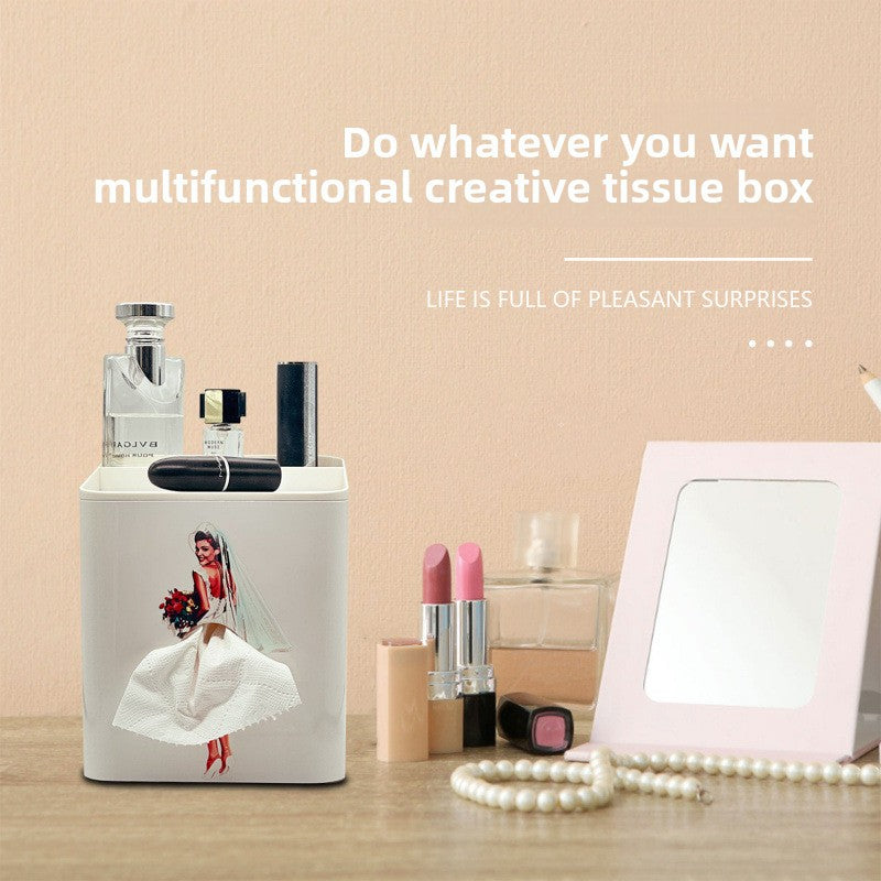 Square Creative Tissue Box