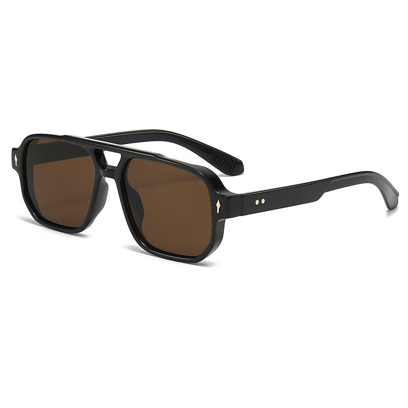 Square Double Beam Sunglasses