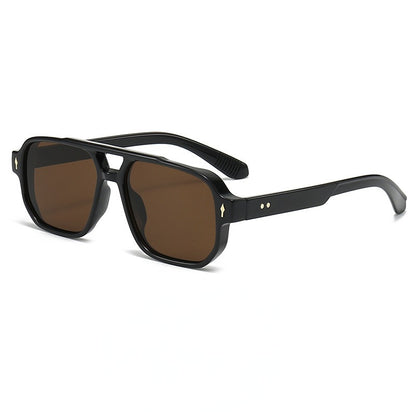 Square Double Beam Sunglasses