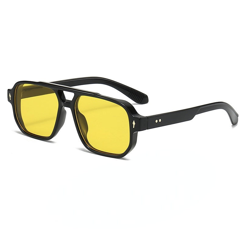 Square Double Beam Sunglasses
