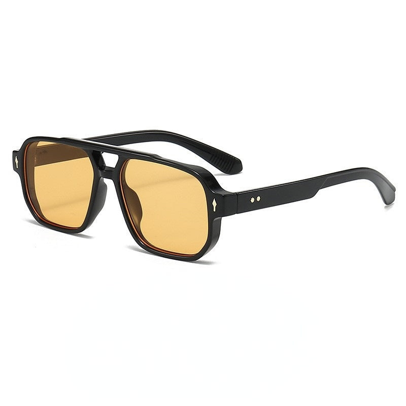 Square Double Beam Sunglasses