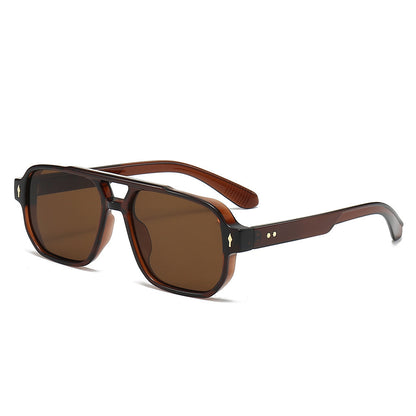Square Double Beam Sunglasses