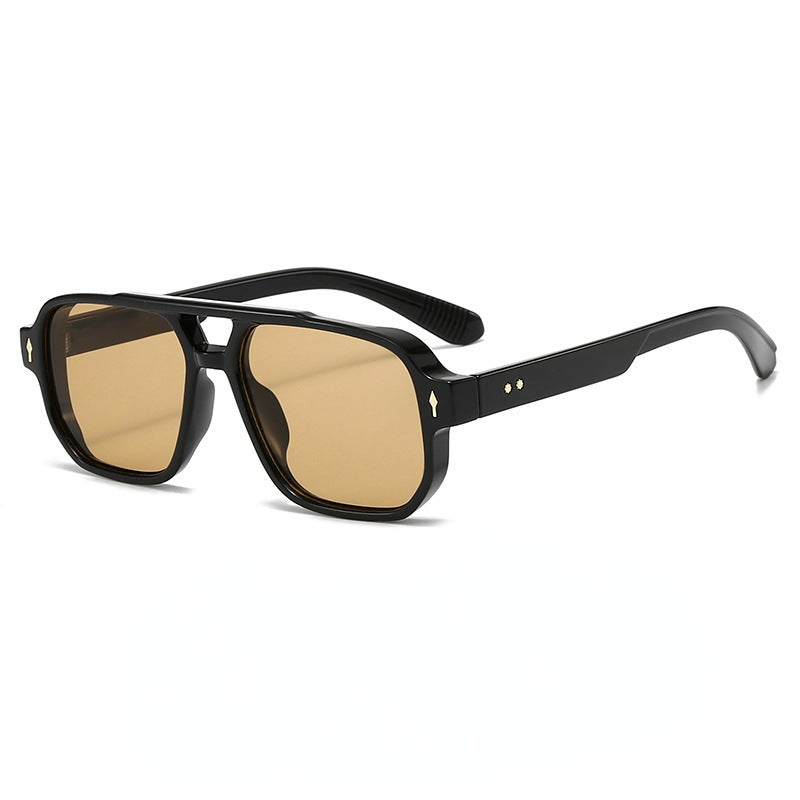 Square Double Beam Sunglasses