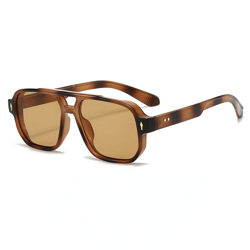 Square Double Beam Sunglasses