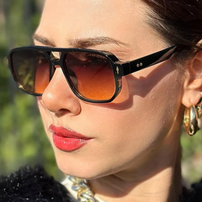 Square Double Beam Sunglasses