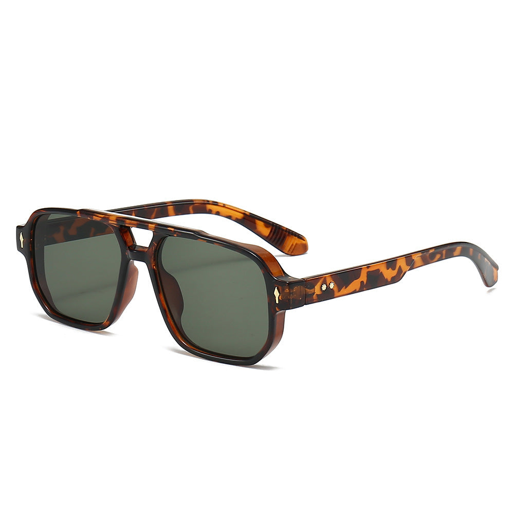 Square Double Beam Sunglasses