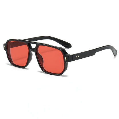 Square Double Beam Sunglasses