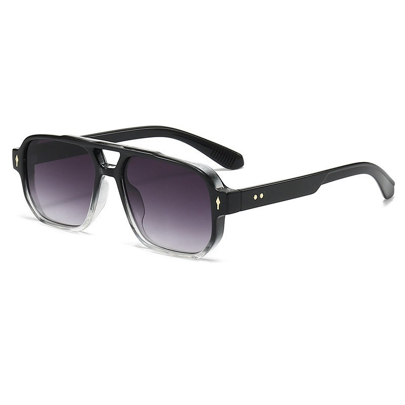 Square Double Beam Sunglasses