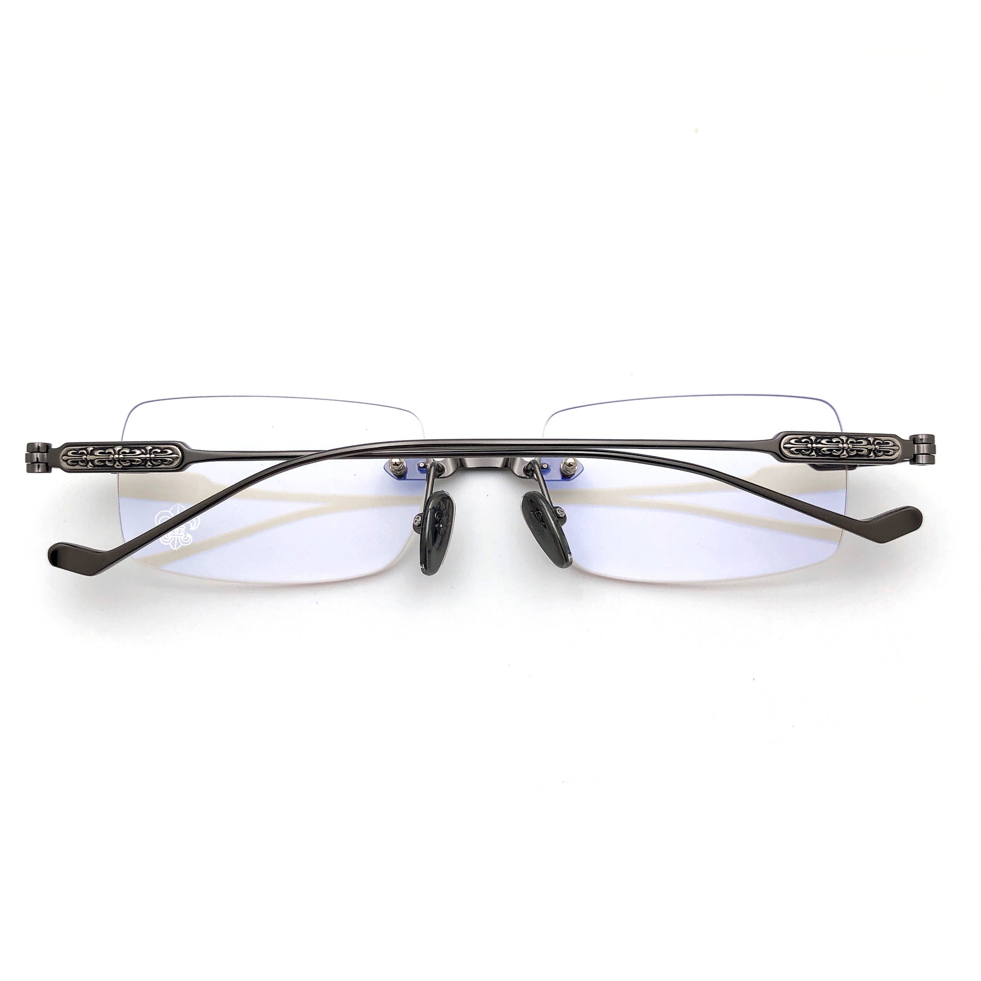 square-frame glasses
