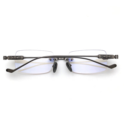 square-frame glasses