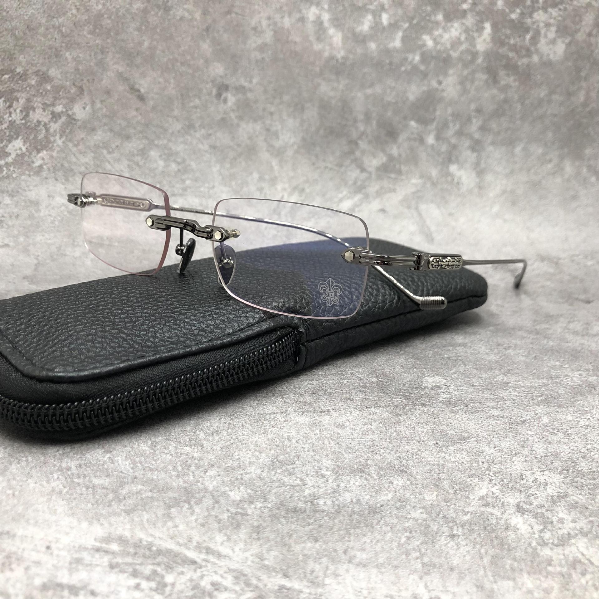 square-frame glasses