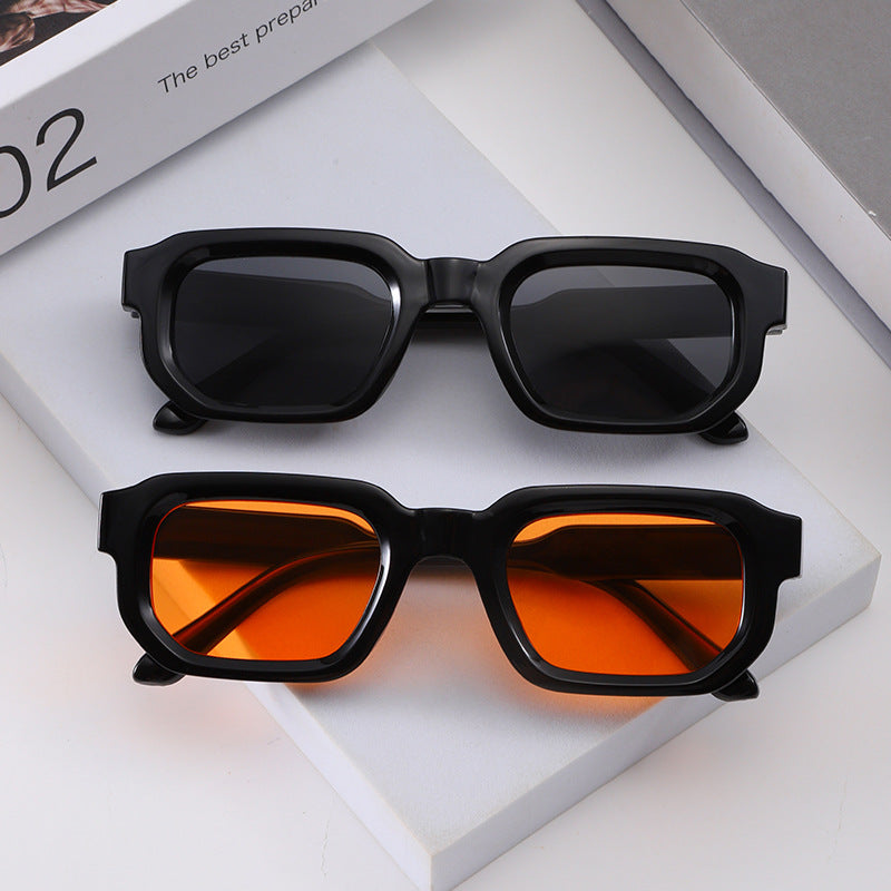 Square Frame Sunglasses Retro Fashion Sun Glasses