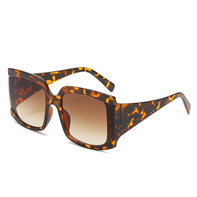 Square-frame sunglasses