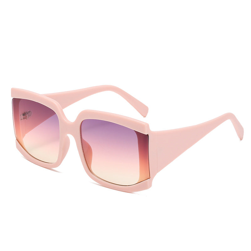 Square-frame sunglasses