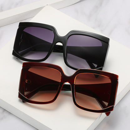 Square-frame sunglasses
