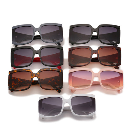 Square-frame sunglasses