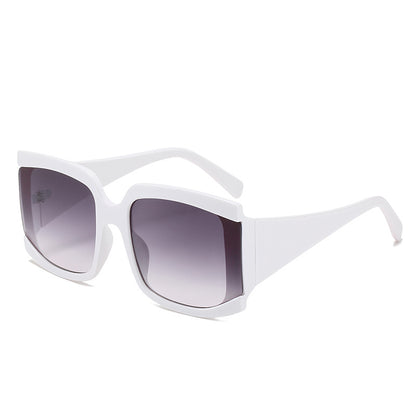 Square-frame sunglasses