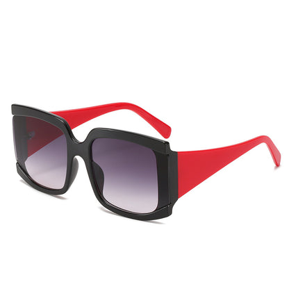 Square-frame sunglasses