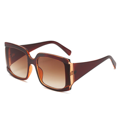 Square-frame sunglasses