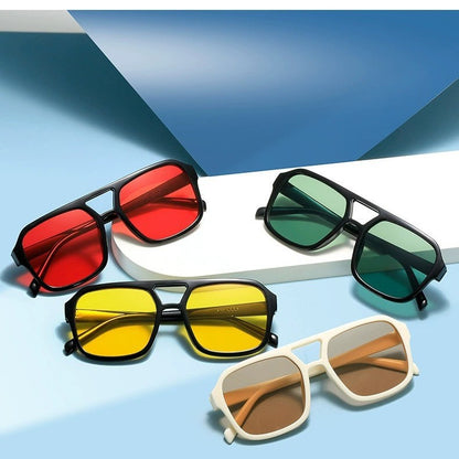 Square Frame Sunglasses UV Protection
