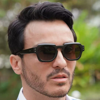 Square Frame Sunglasses with UV Protection