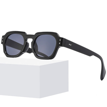 Square Frame Sunglasses with UV Protection