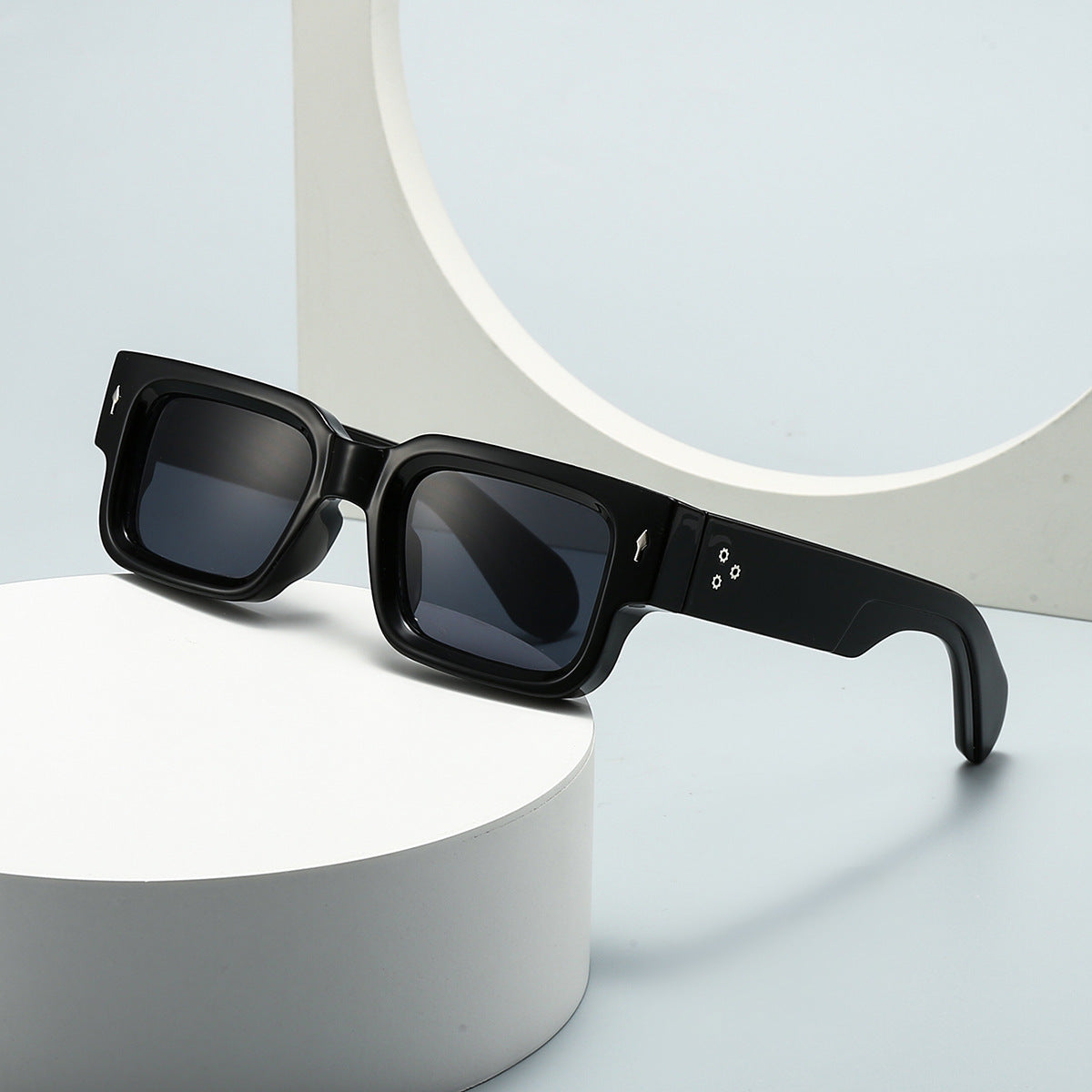 Square Frame Sunglasses with UV Protection