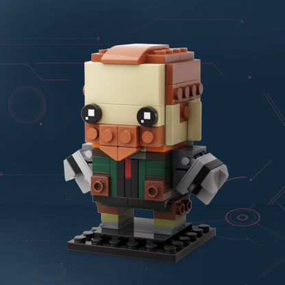 Square Head Ornament