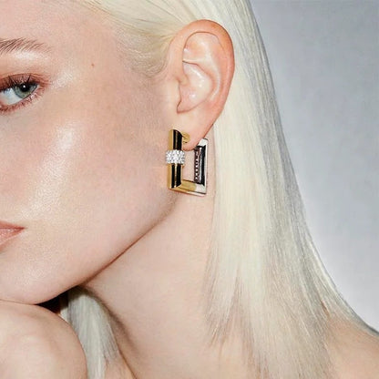 Square Hoop Earrings