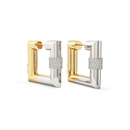 Square Hoop Earrings