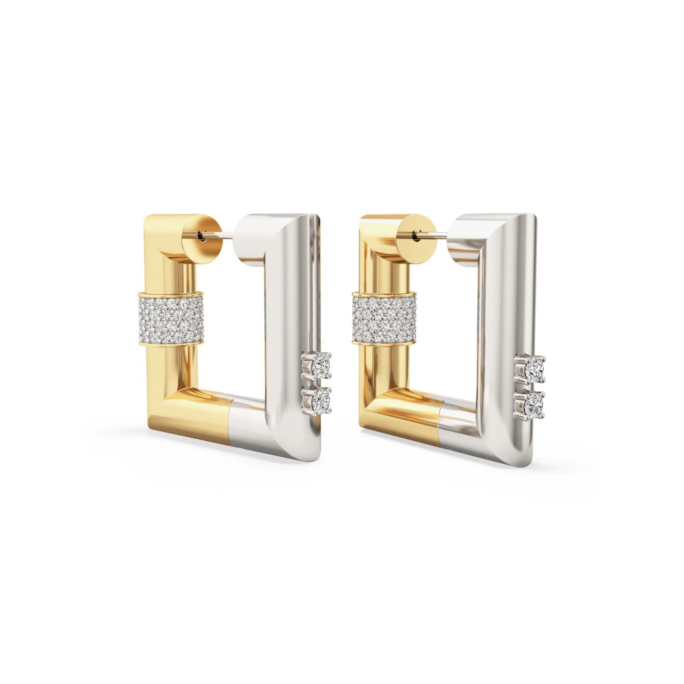 Square Hoop Earrings
