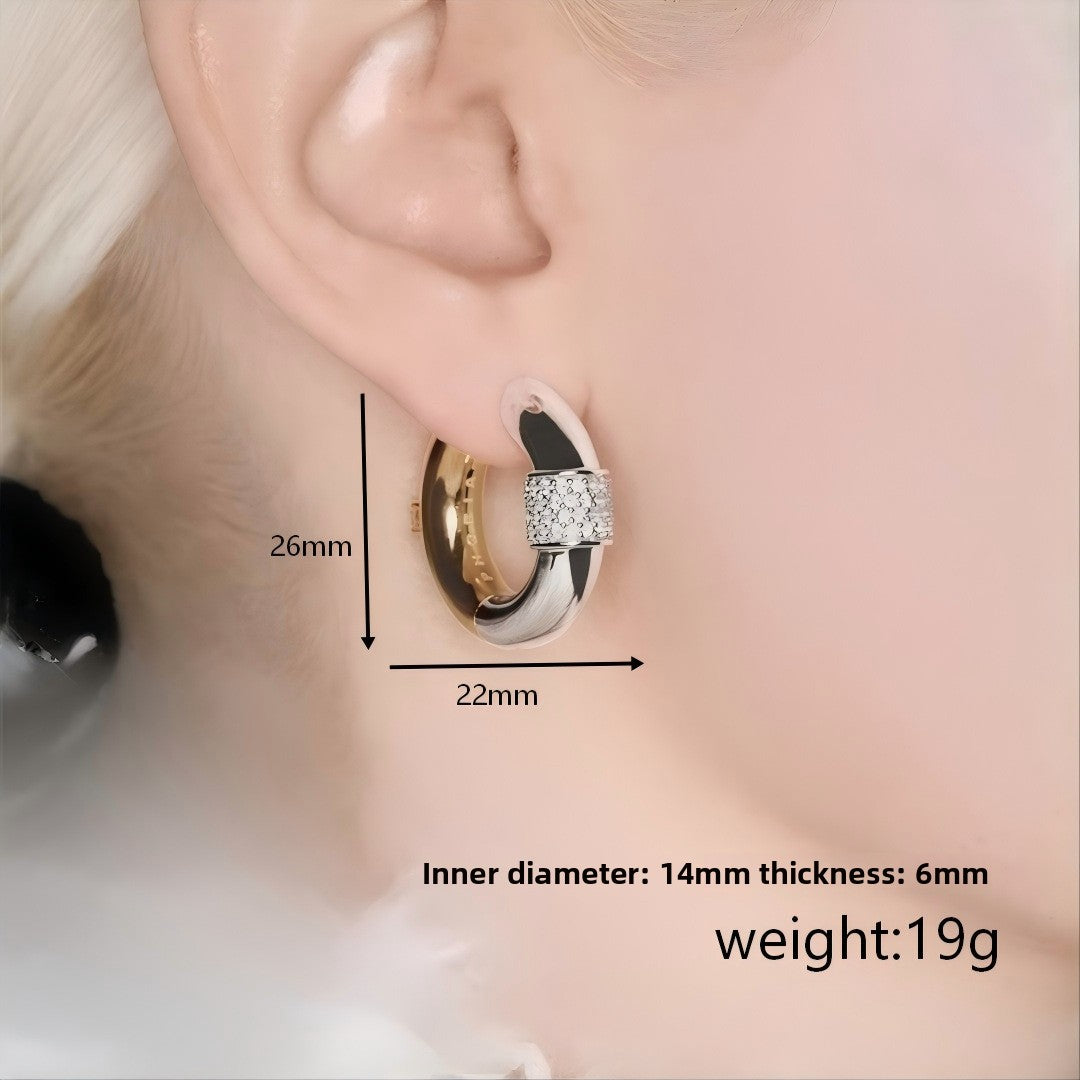 Square Hoop Earrings