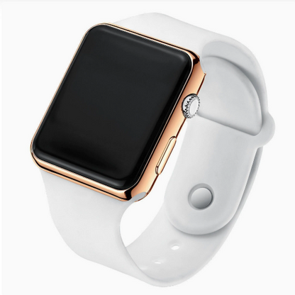 Square LED Digital Watch with Luminous Feature