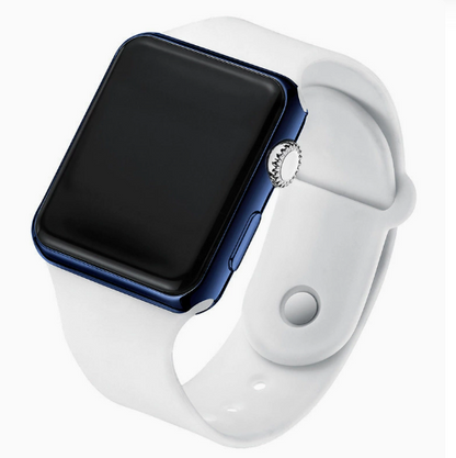 Square LED Digital Watch with Luminous Feature