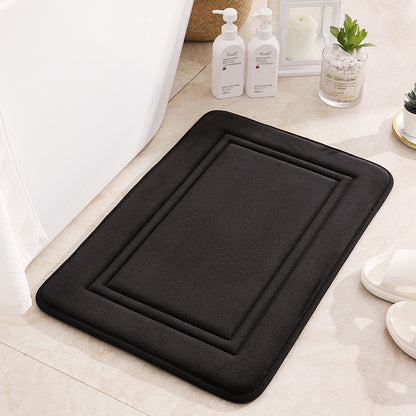 Square Memory Foam Bathroom Non-Slip Floor Mat
