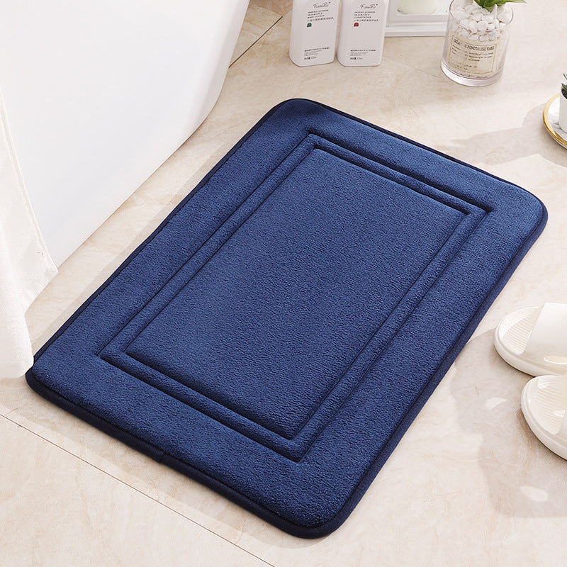 Square Memory Foam Bathroom Non-Slip Floor Mat