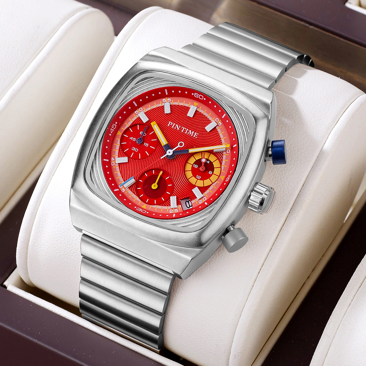 Square men’s watch