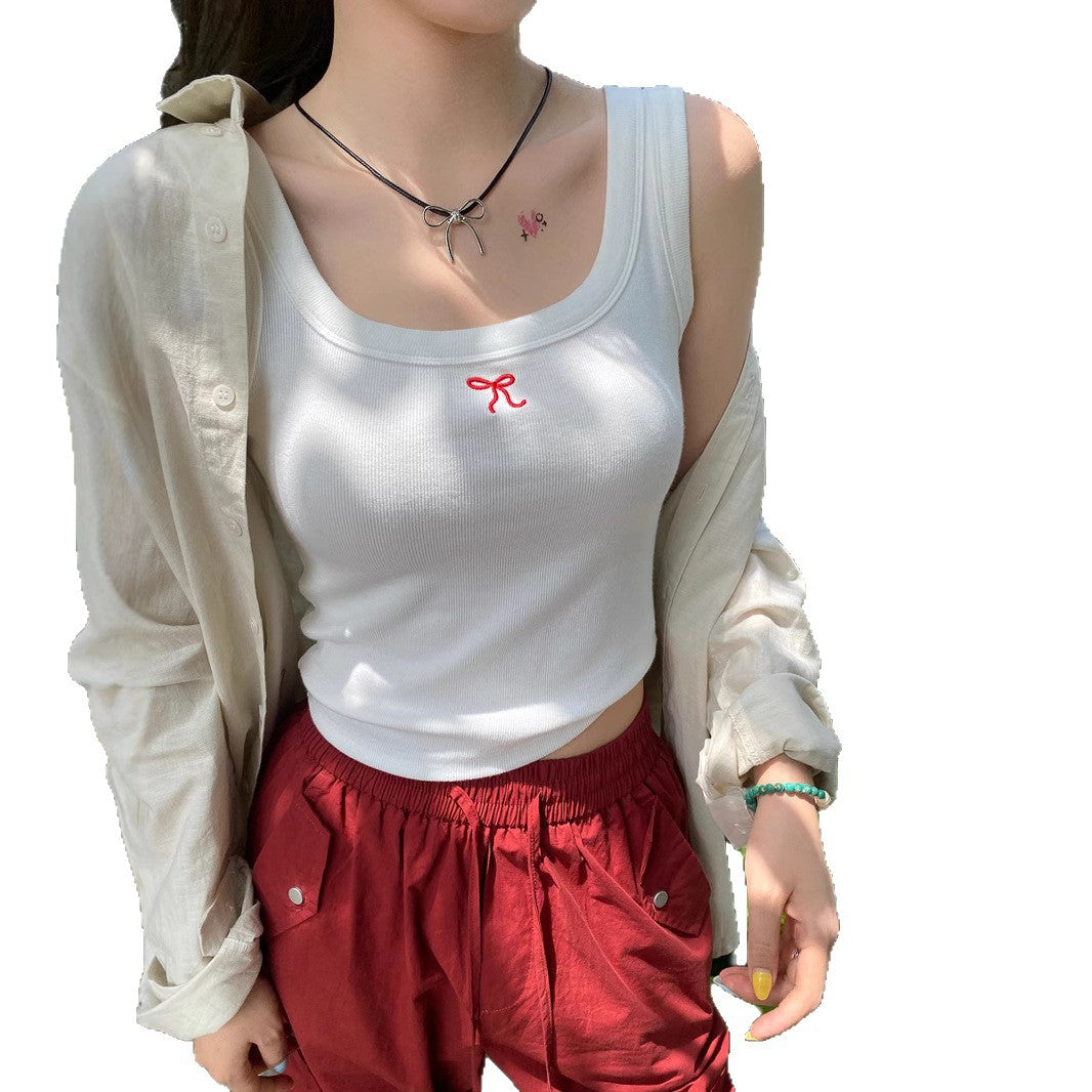 Square Neck Camisole for Women Without Pads