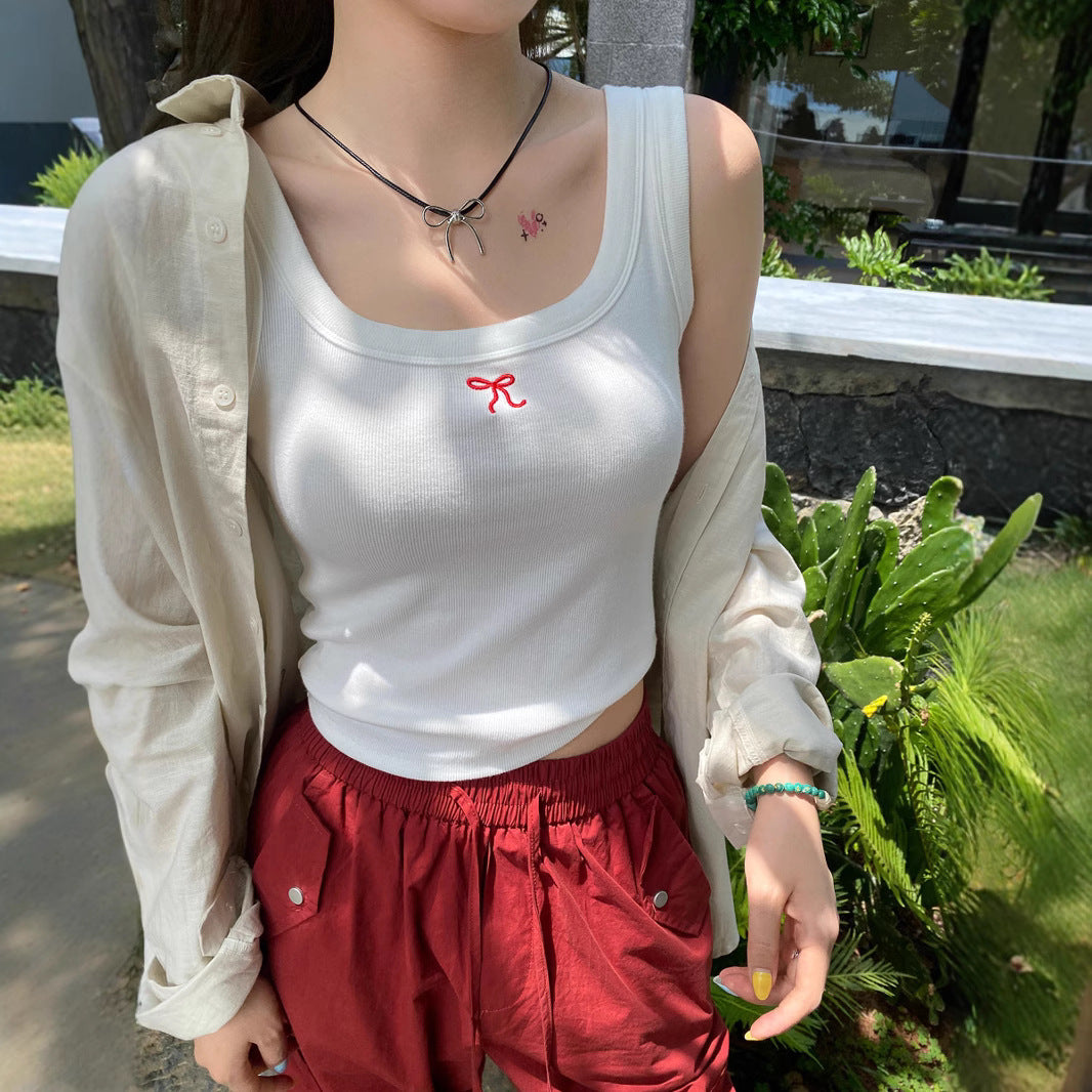 Square Neck Camisole for Women Without Pads