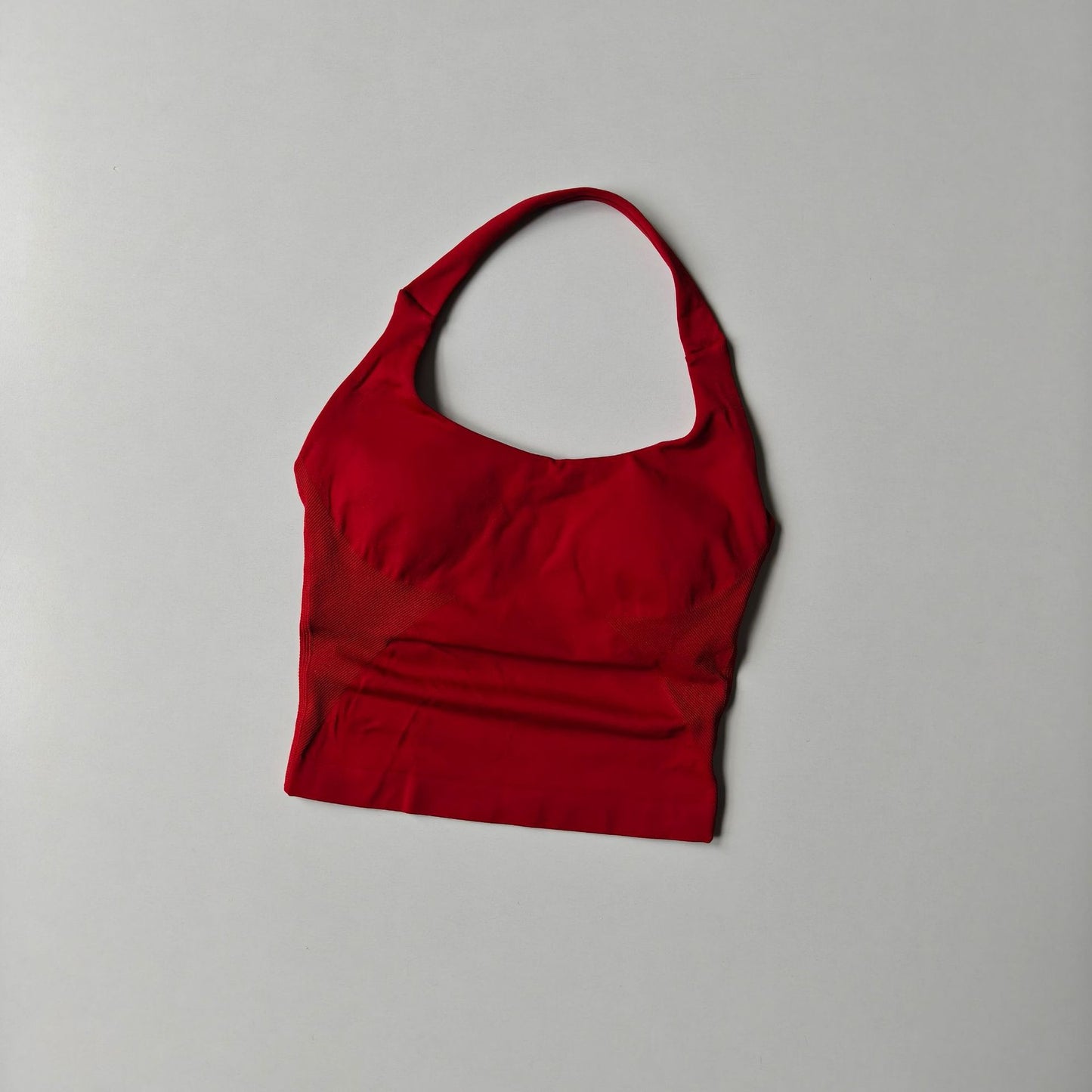 Square Neck Halter Fitness Vest with Back Design